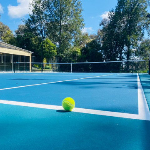 Tennis Court Established In Montania